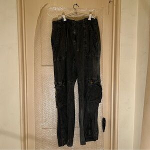 Anthropology Women's Grey Cargo Pants 14